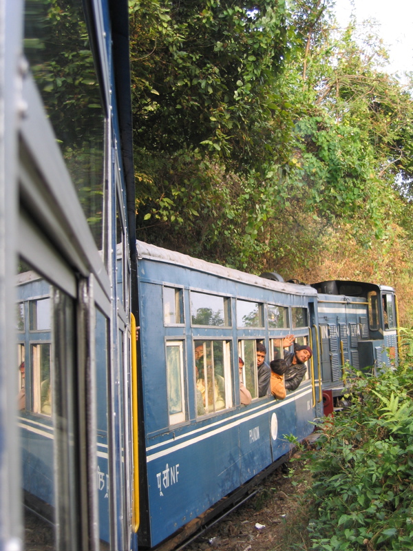 The front of the train